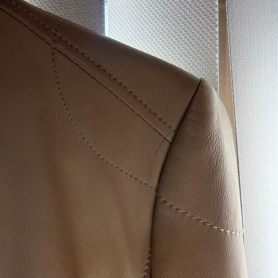 DOLCE&GABBANA レザージャケット ラム革