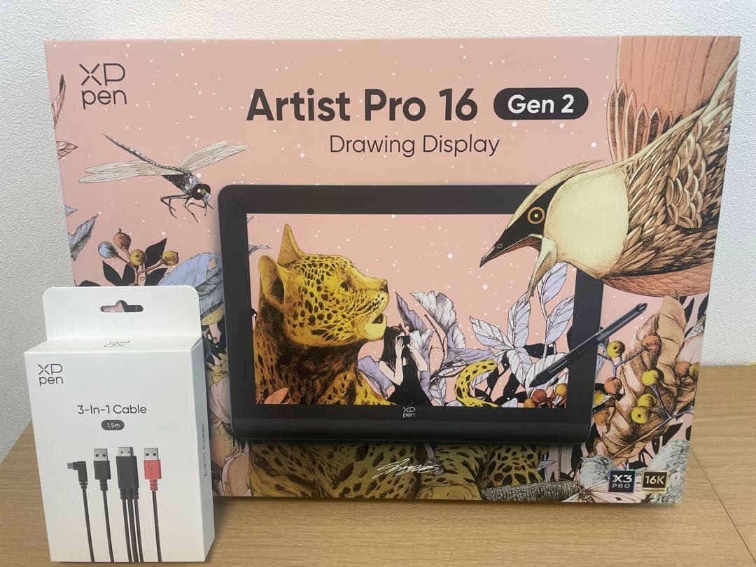 【付属品未使用】XPPen Artist Pro 16 Gen 2＋フェルト替芯