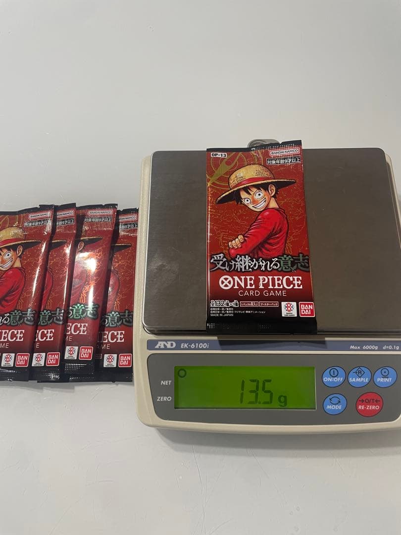 二*ス様 OP-13 受け継がれる意志| 13.4〜13.7g | 5パック