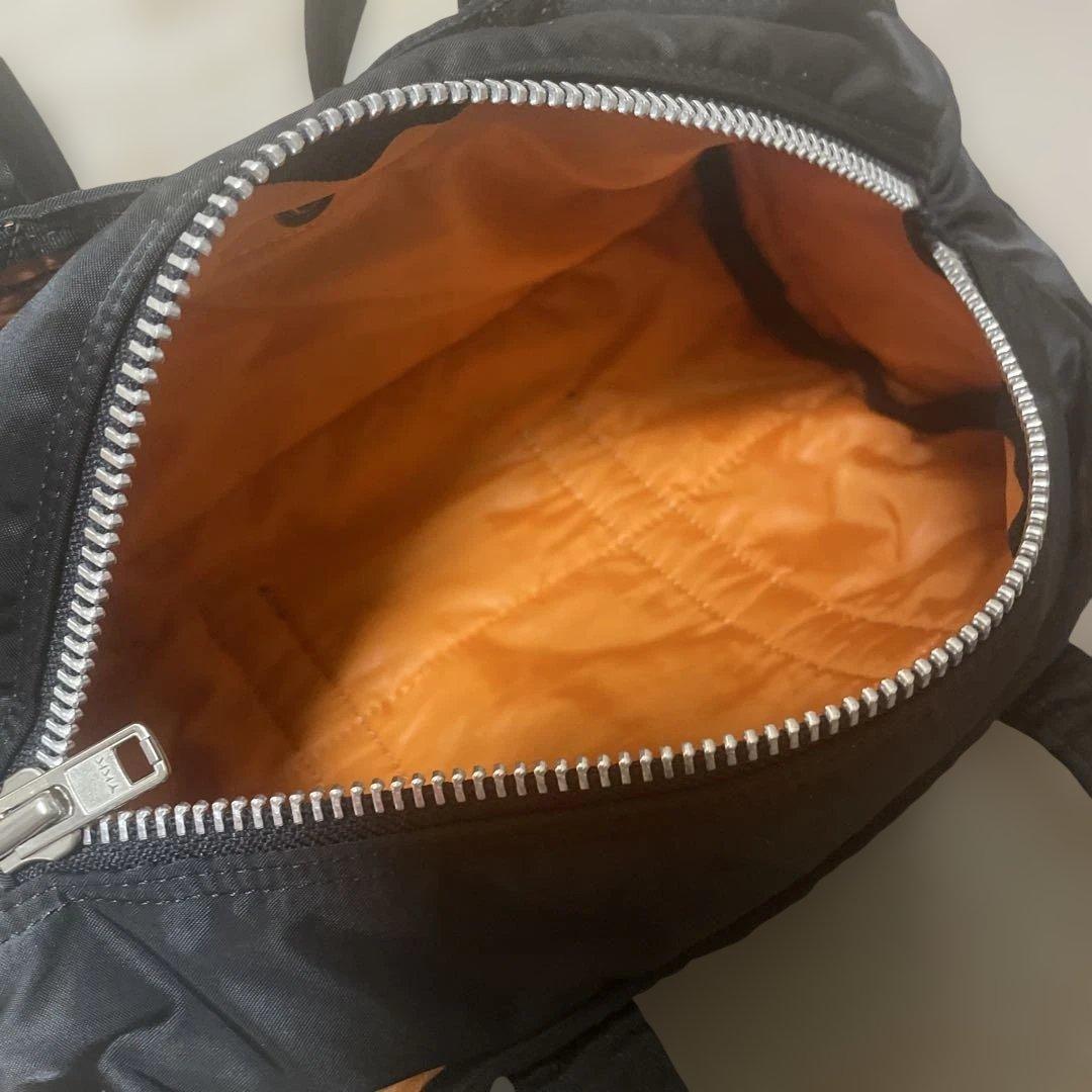 【美品】PORTER TANKER ダッフルバッグ ミニボストンバッグ 黒