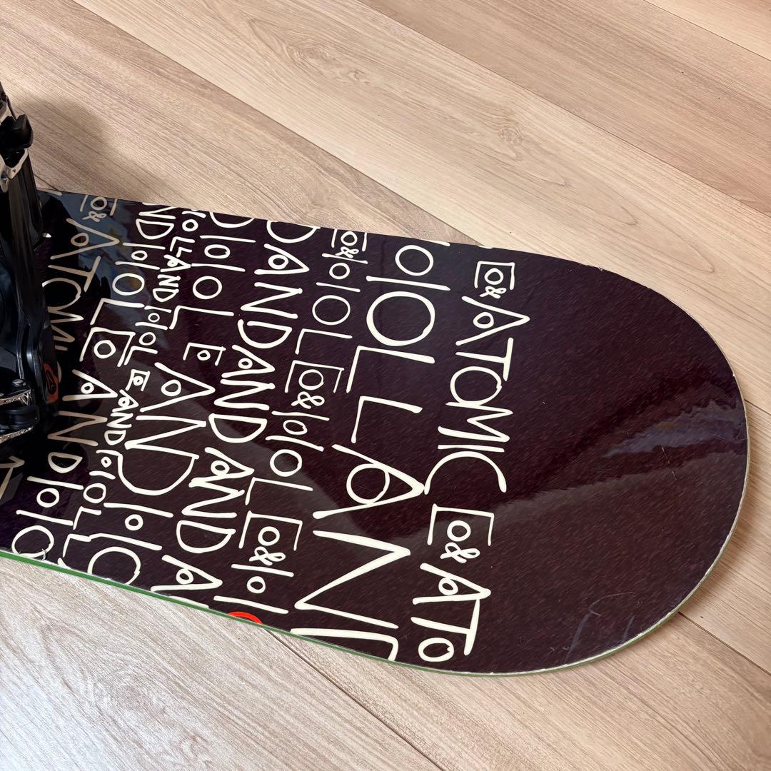 ATOMIC スノーボード 4点セット 板+ビンディング+ブーツ+ケース