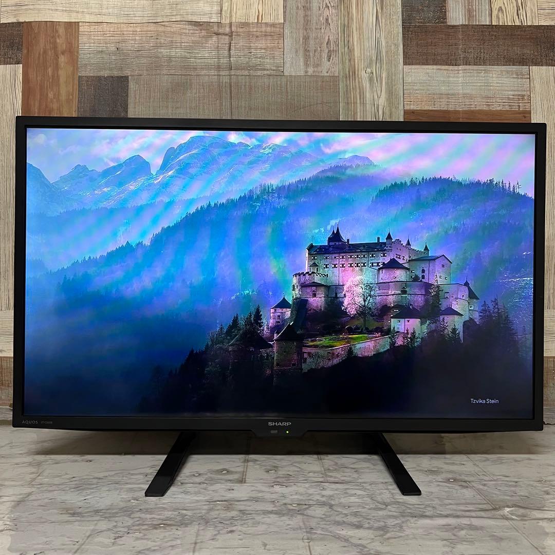 即日受渡❣️全国送料込今年購入シャープ32型液晶テレビWチューナー 外付け録画可
