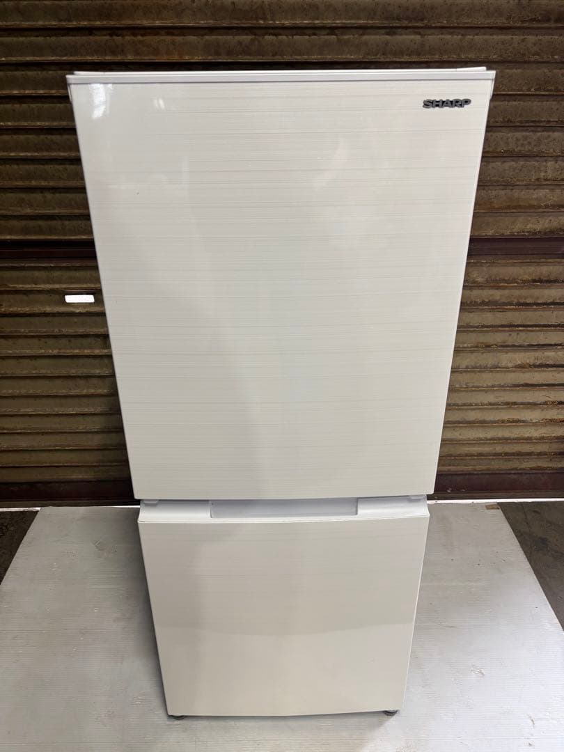 YU☆ME シャープ ノンフロン冷凍冷蔵庫 SJ-D15G-W 2021年