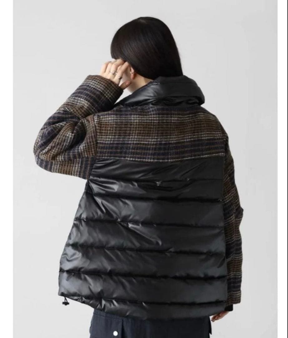 はるな！新品！RADIATE チェックダウンジャケット38000円ヤマダヤ