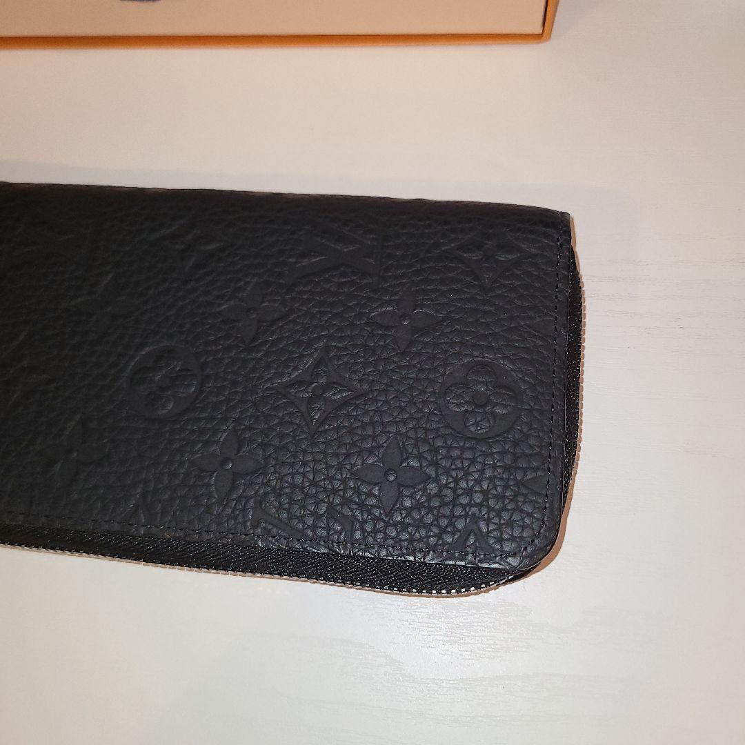 ヴィトン　ジッピーウォレット・ヴェルティカル　ブラック　長財布
