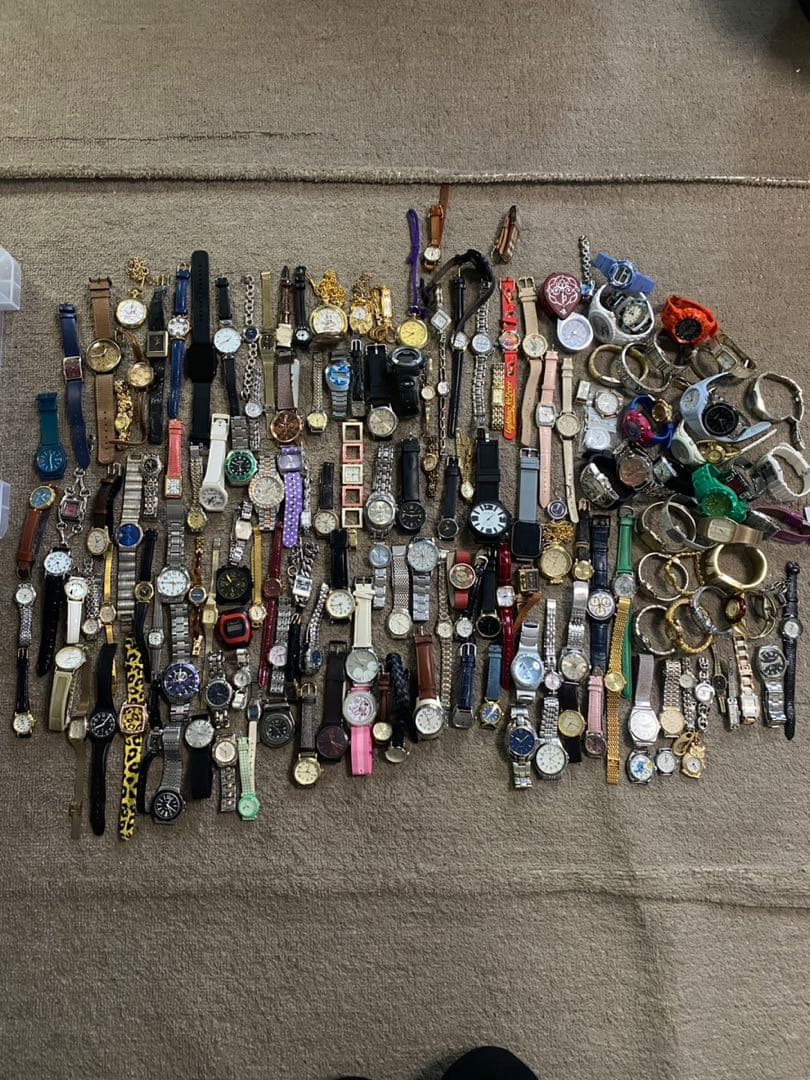 腕時計　まとめ売り　175本セット　ジャンク　動作未確認　メンズ　レディース