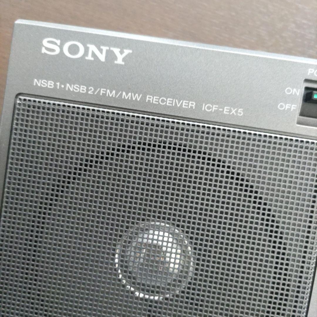 日*4様 SONY ICF-EX5 ラジオ 取扱説明書付き