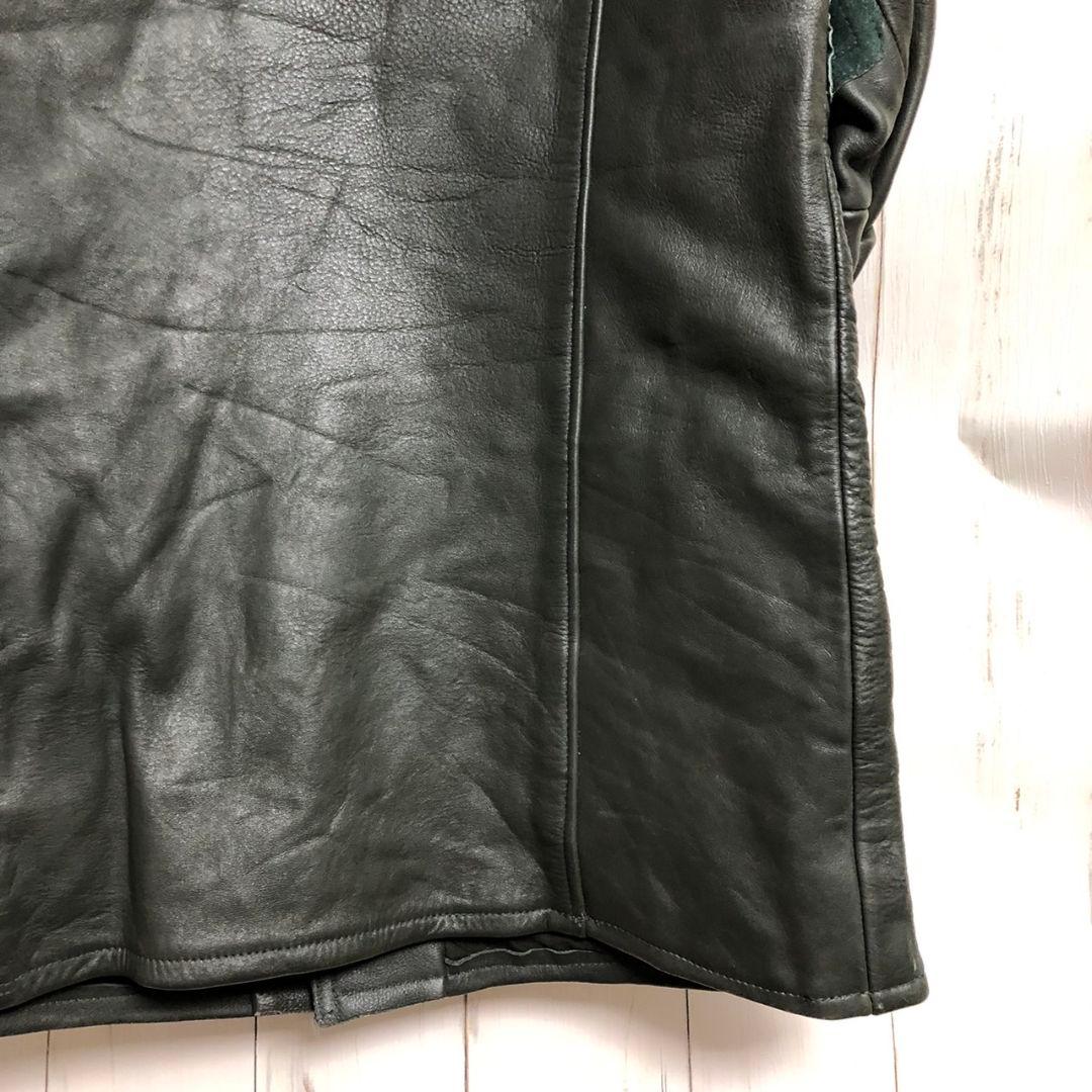 70s ユーロレザー シューティングジャケット レザー 本革 ヴィンテージ
