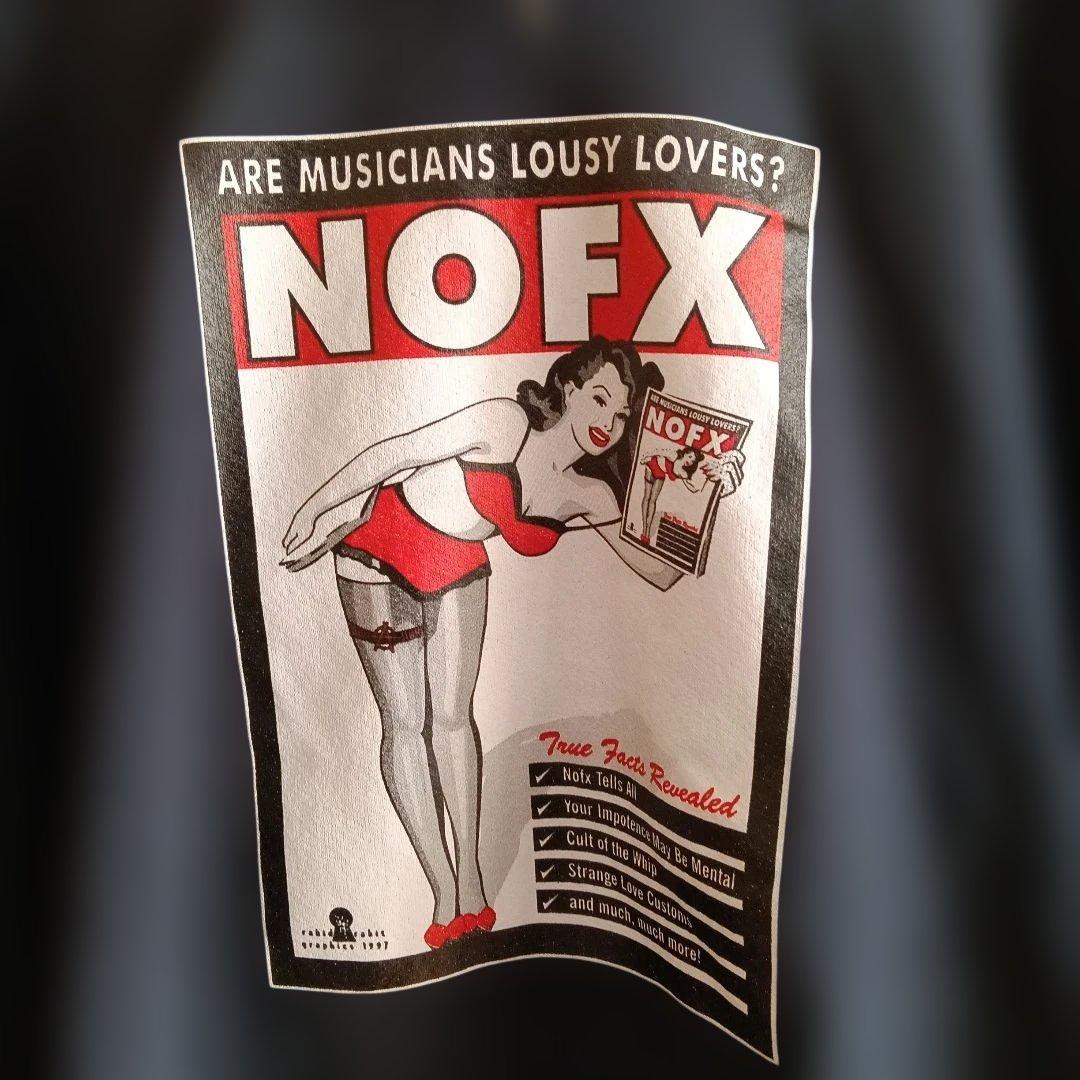 nofx パーカー　XL