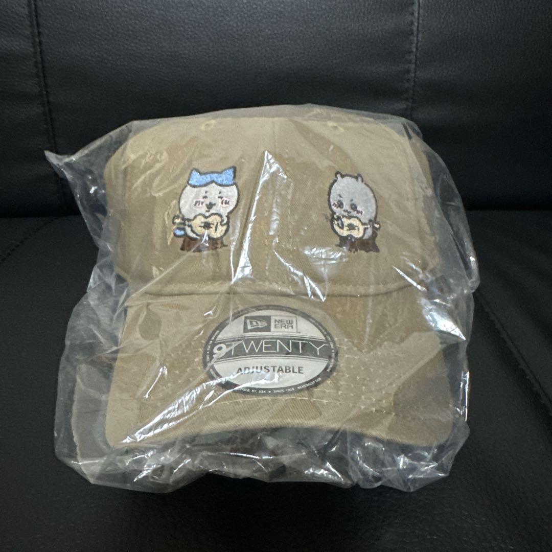 即売 ちいかわ ニューエラ コラボキャップ　刺繍　ちいかわ　ハチワレ
