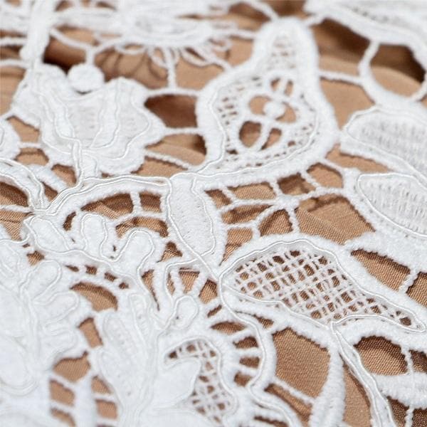 p*u様 セルフポートレイト ワンピース マグノリアレース 白 UK8 未使用