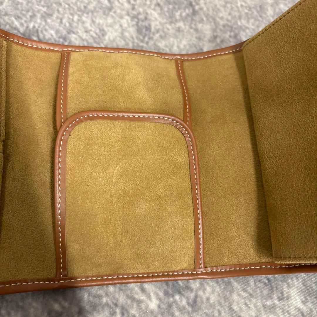 ジュエリーポーチ / トリオンフキャンバス & カーフスキン　セリーヌ