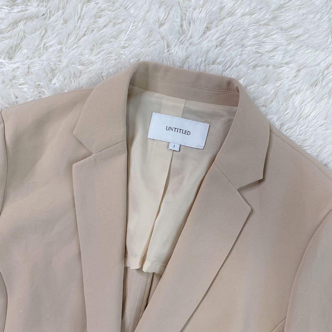 美品✨ アンタイトル パンツ スーツ セットアップ 洗える 近年モデル