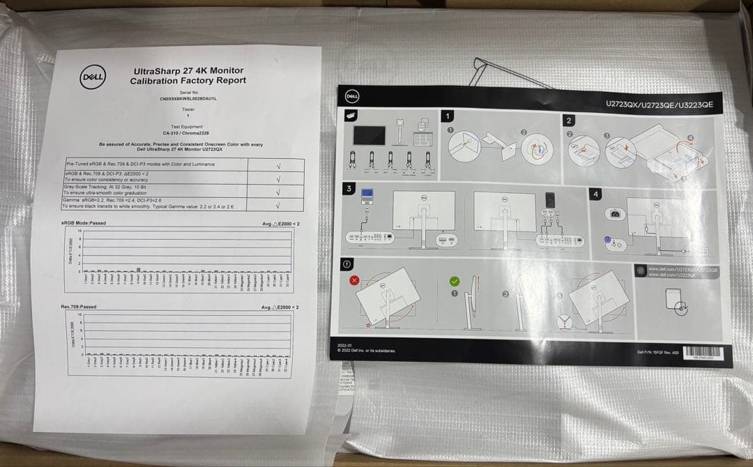 DELL モニター本体 U2723QX