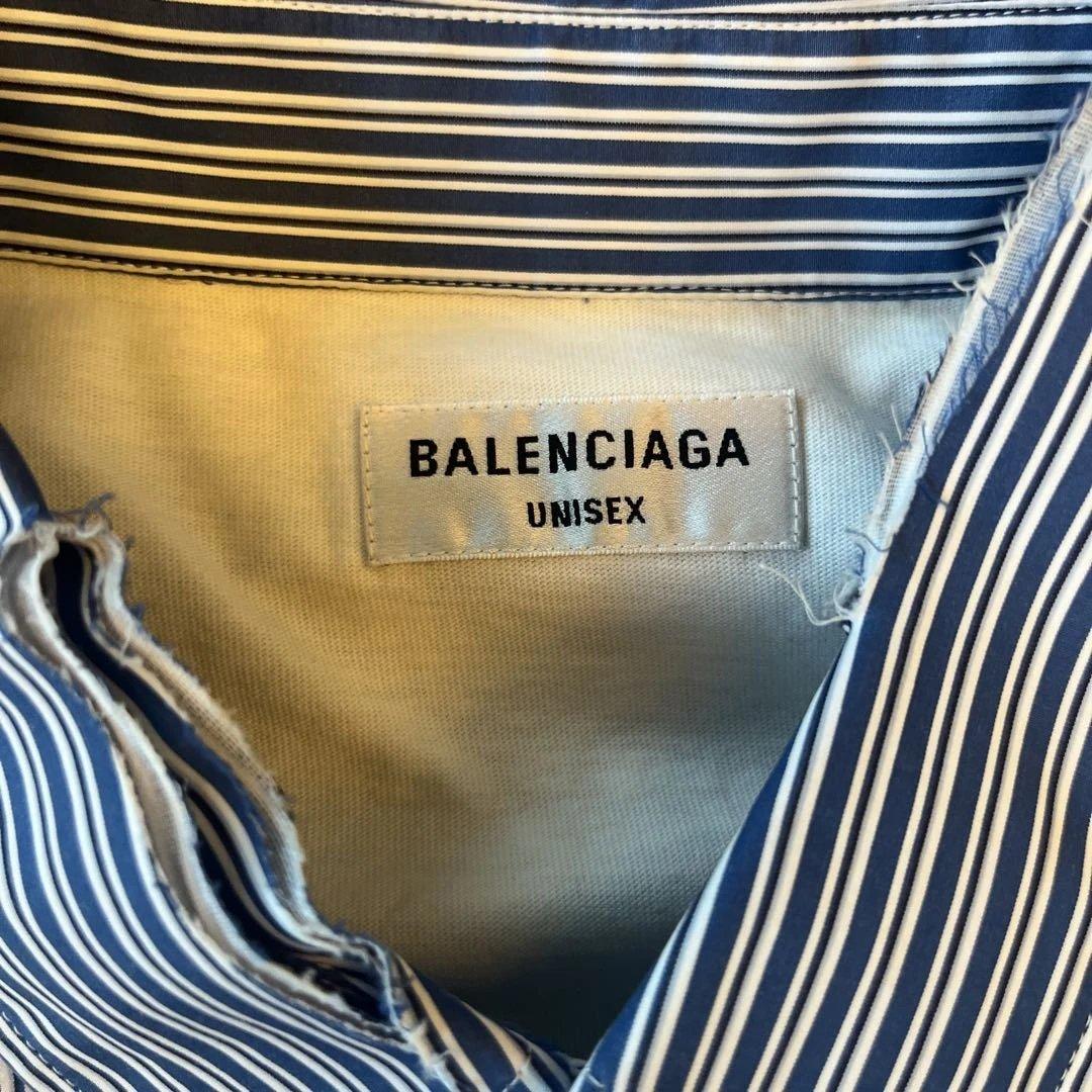 BALENCIAGA ストライプシャツ ユニセックス　36
