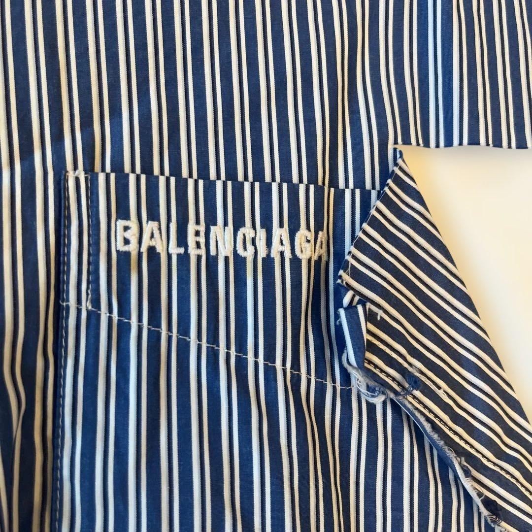 BALENCIAGA ストライプシャツ ユニセックス　36