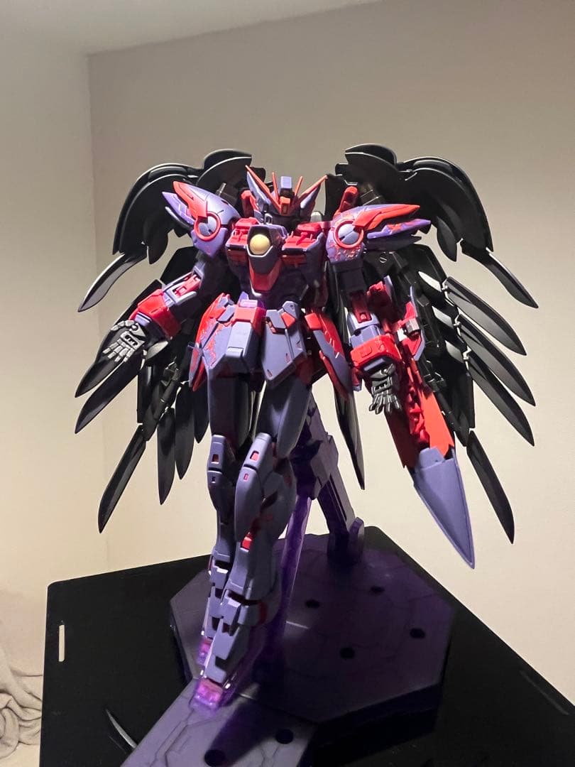 馬*様 MGウイングガンダムゼロ&ガンダムエピオン　クロスコントラスト　全塗装