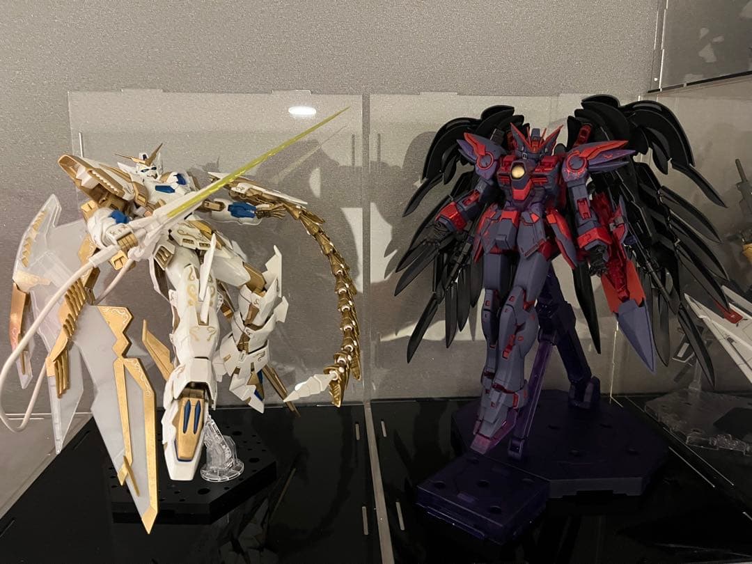 馬*様 MGウイングガンダムゼロ&ガンダムエピオン　クロスコントラスト　全塗装
