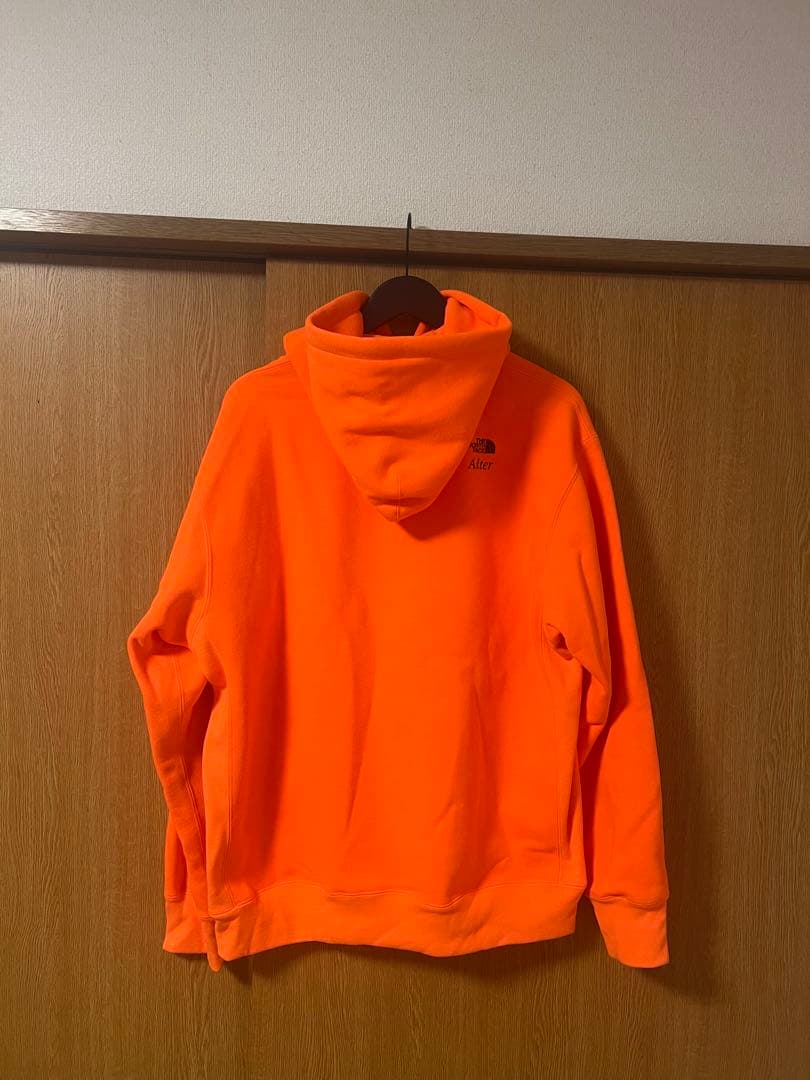 肉汁うどんTHE NORTH FACE Alter フーディ オレンジ