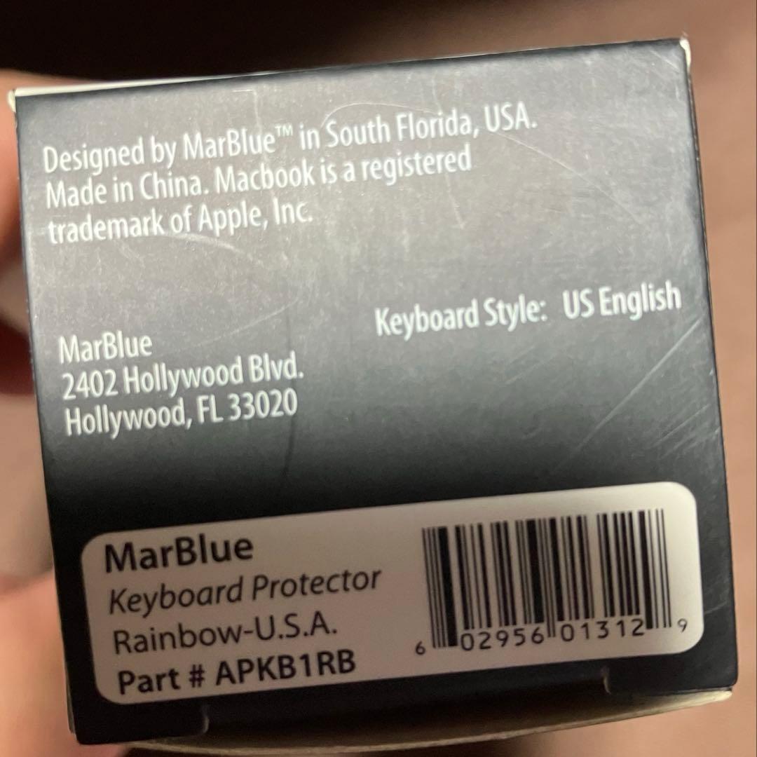 marBlue Keyboard protector - U.S.A 3個セット