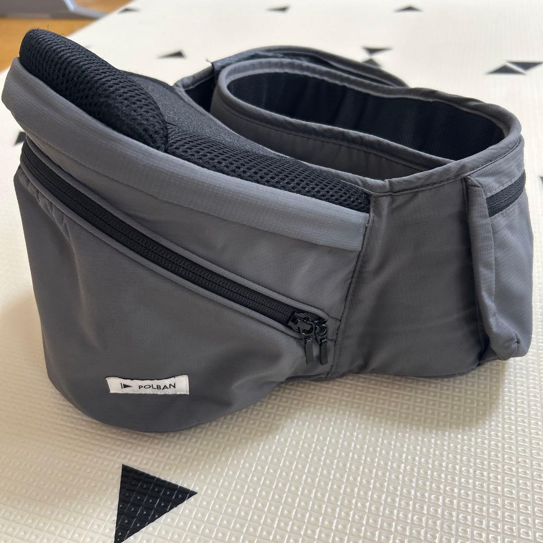 POLBAN ADVANCE ポルバン　ヒップシート リップストップグレー