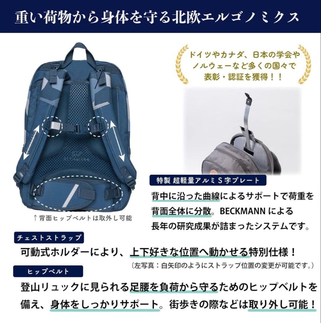 美品　北欧人間工学花柄リュック