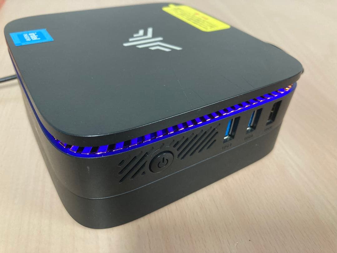 美品★NiPoGi★AK1PLUS★N100星ミニPC★