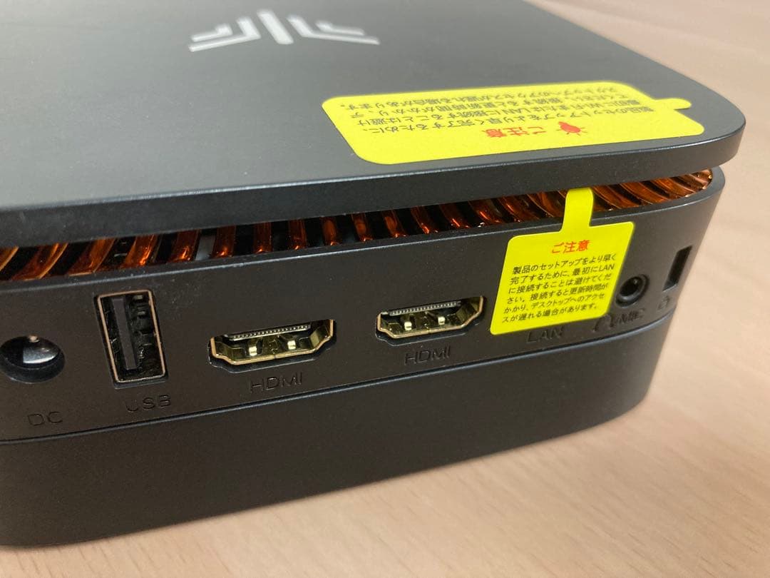 美品★NiPoGi★AK1PLUS★N100星ミニPC★