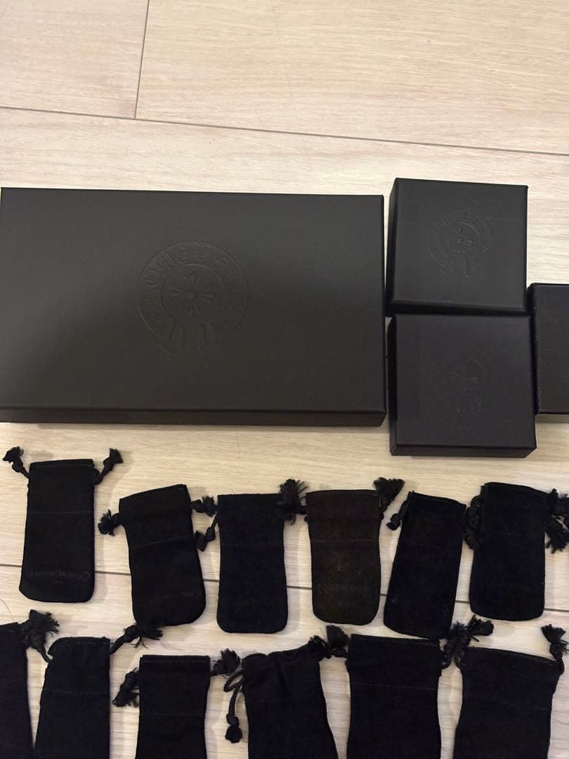 クロムハーツ　革袋　箱　付属品　ナイロン袋