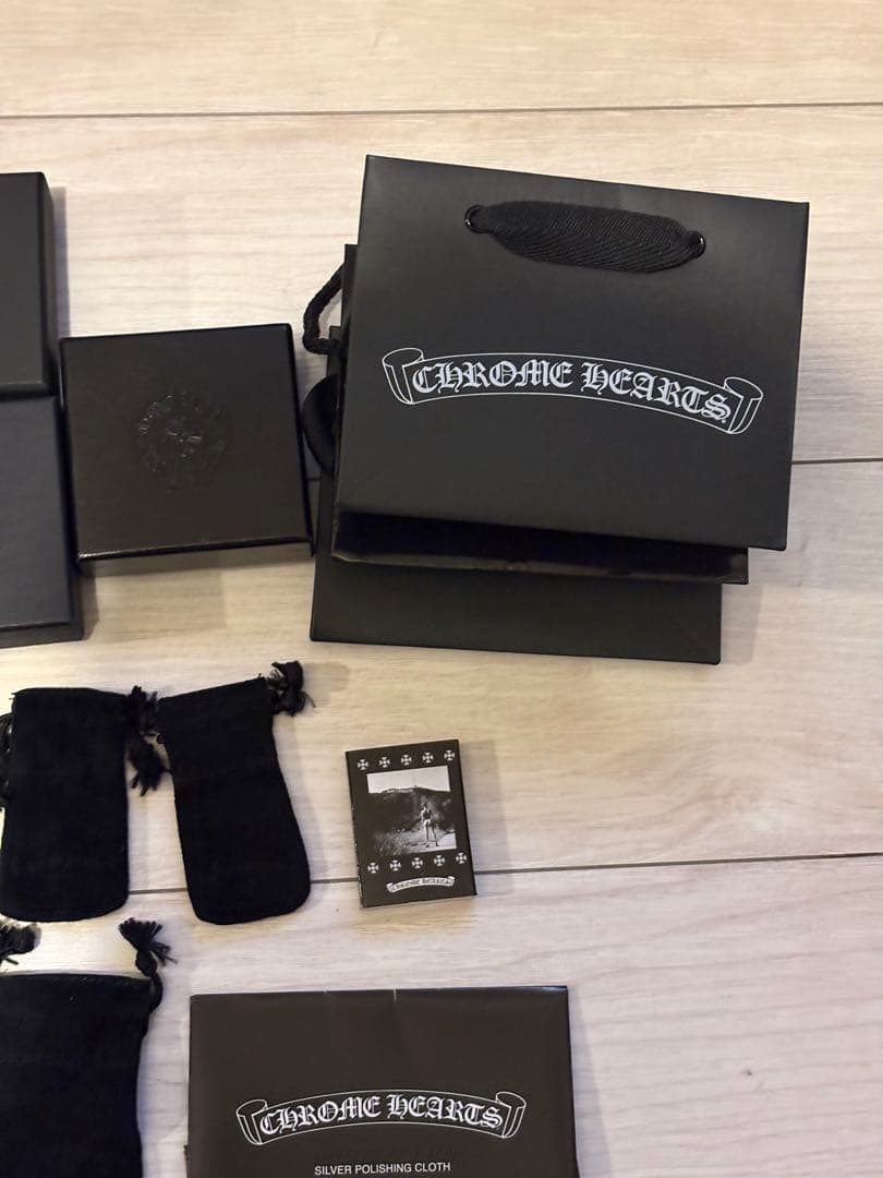 クロムハーツ　革袋　箱　付属品　ナイロン袋