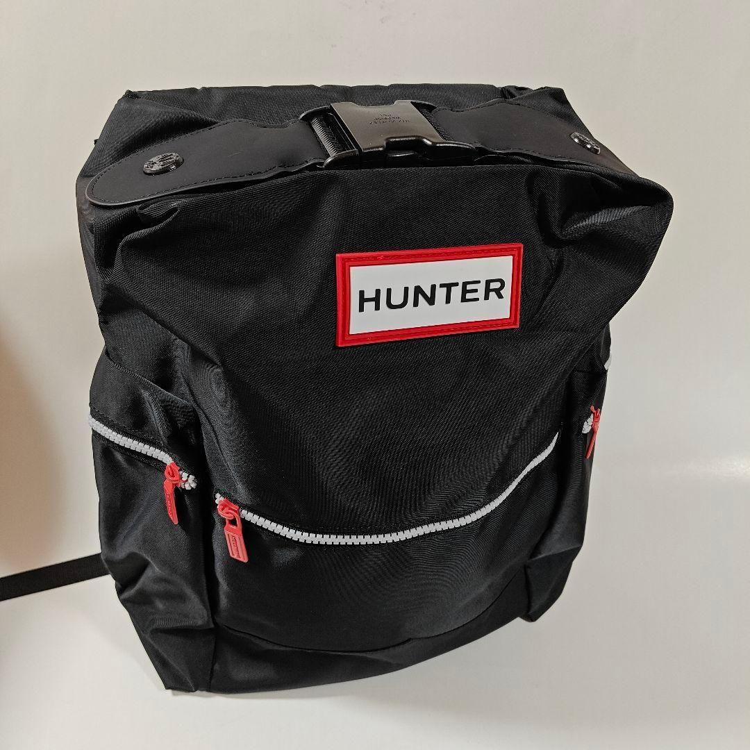 未使用　HUNTER ハンター　リュックサック バックパック　黒