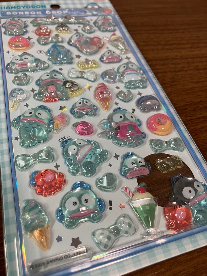 【正規品】サンリオ ボンボンドロップシール 第二弾　8枚コンプリートセット