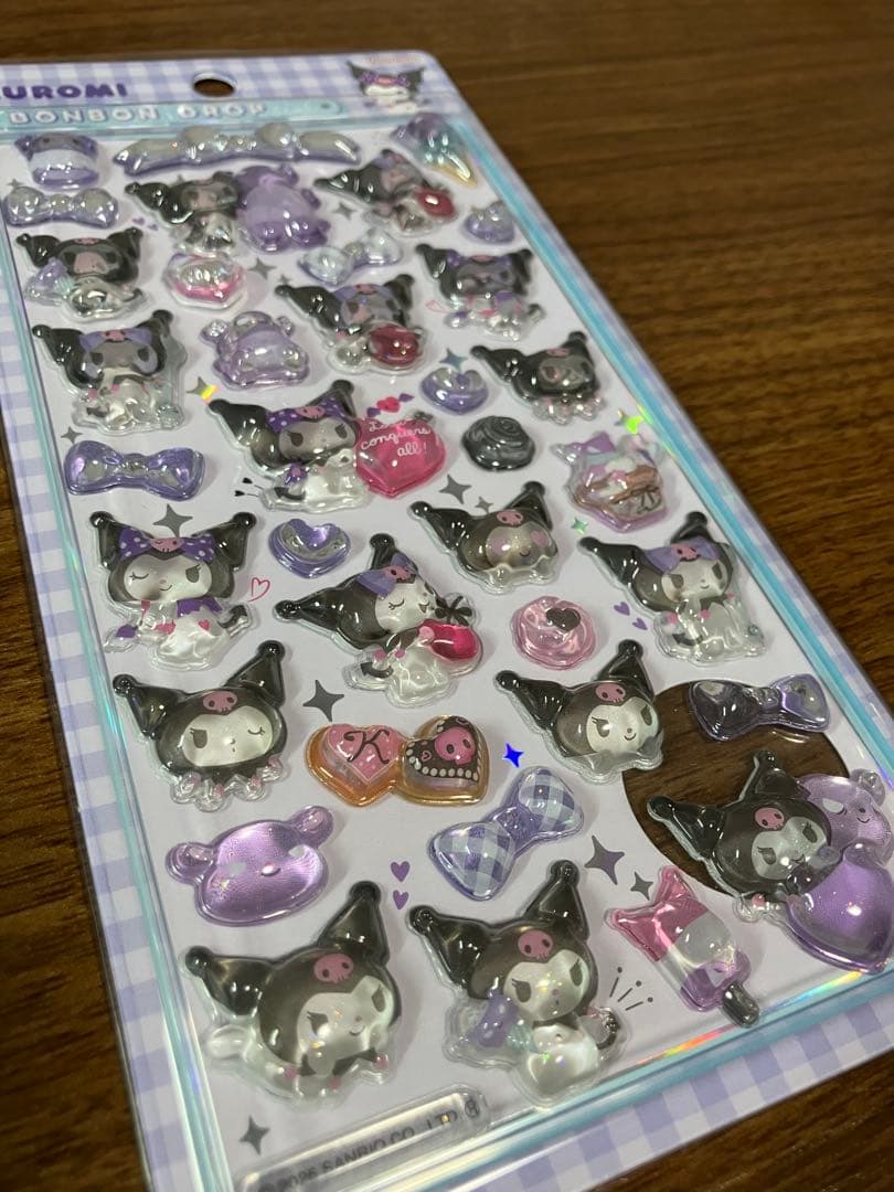 【正規品】サンリオ ボンボンドロップシール 第二弾　8枚コンプリートセット