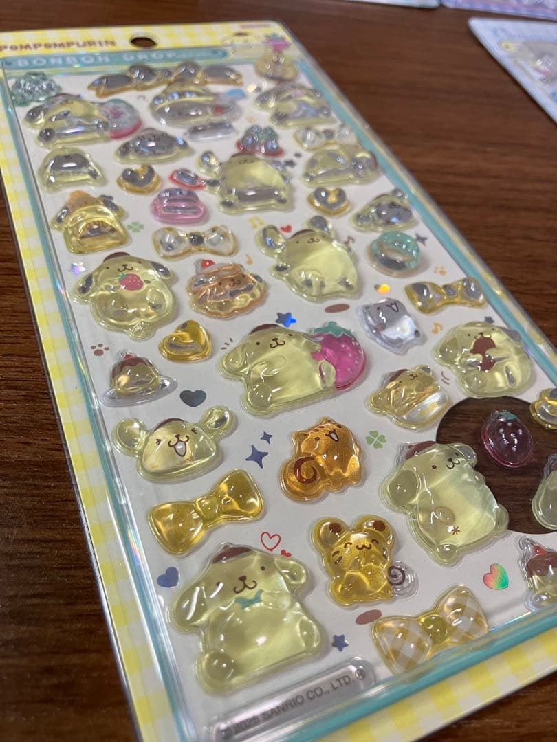 【正規品】サンリオ ボンボンドロップシール 第二弾　8枚コンプリートセット