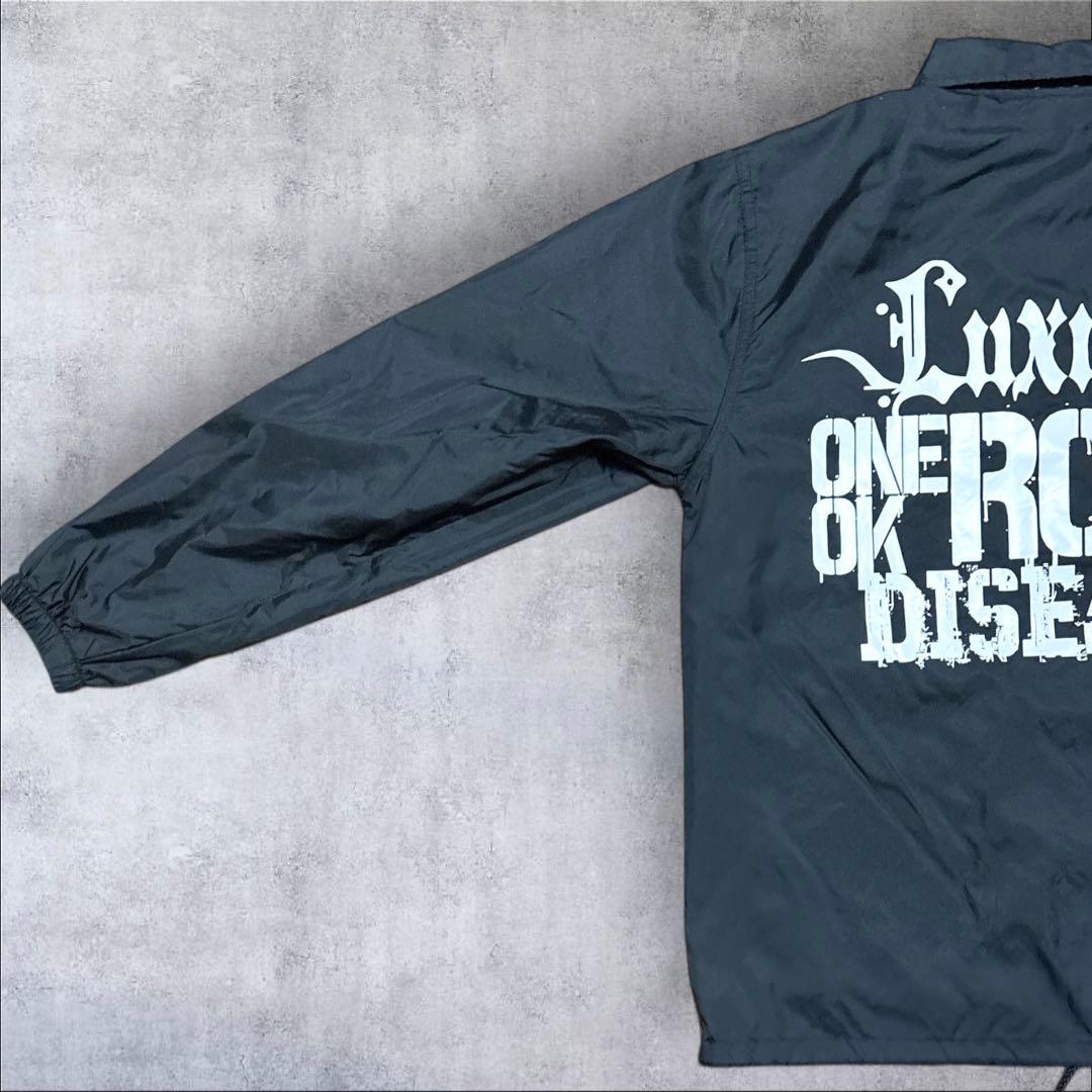 ONE OK ROCK ライブ　バンド　コーチジャケット　ブラック