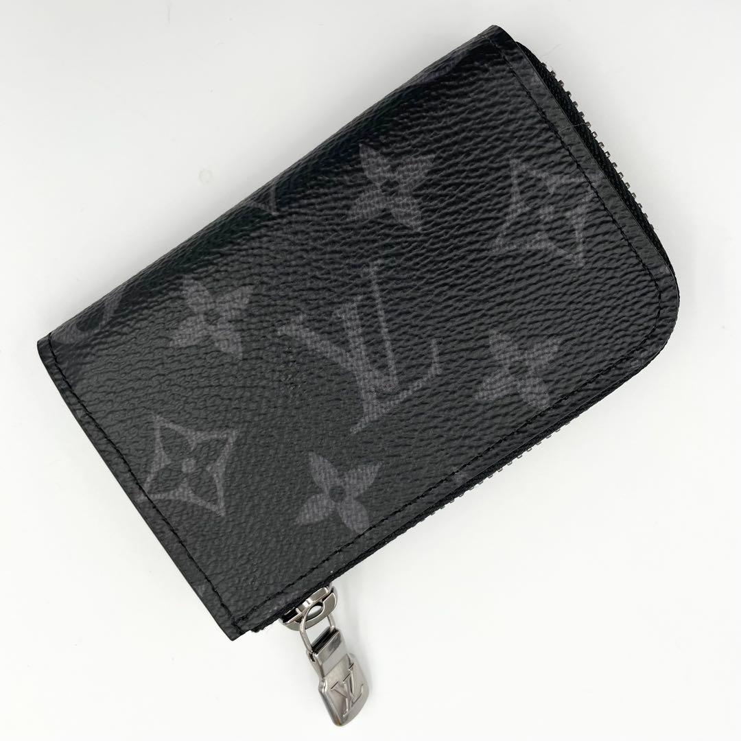 未使用レベル・RFID★ルイヴィトン　モノグラムエクリプス　ポルトモネ・ジュール