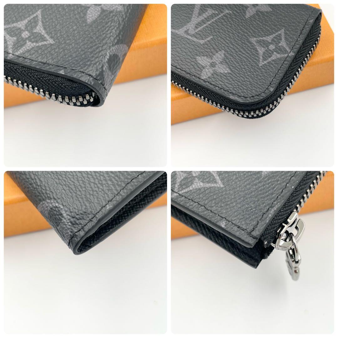 未使用レベル・RFID★ルイヴィトン　モノグラムエクリプス　ポルトモネ・ジュール