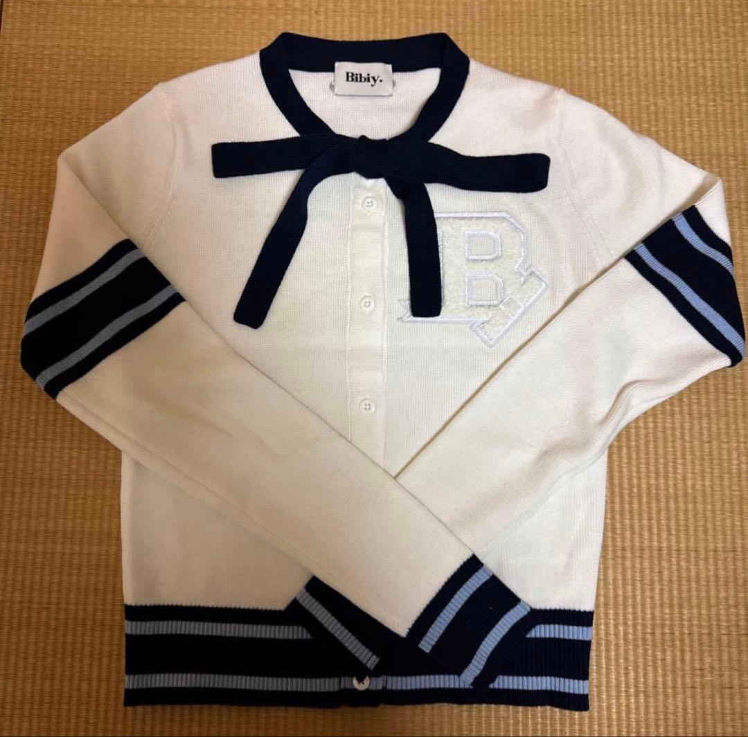 【bibiy.】B. CLUB TIE CARDIGAN ポップアップ限定