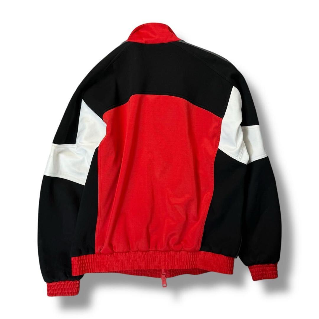 【美品】BURBERRY コットン ジャケット ティッシ期 レッド Lサイズ