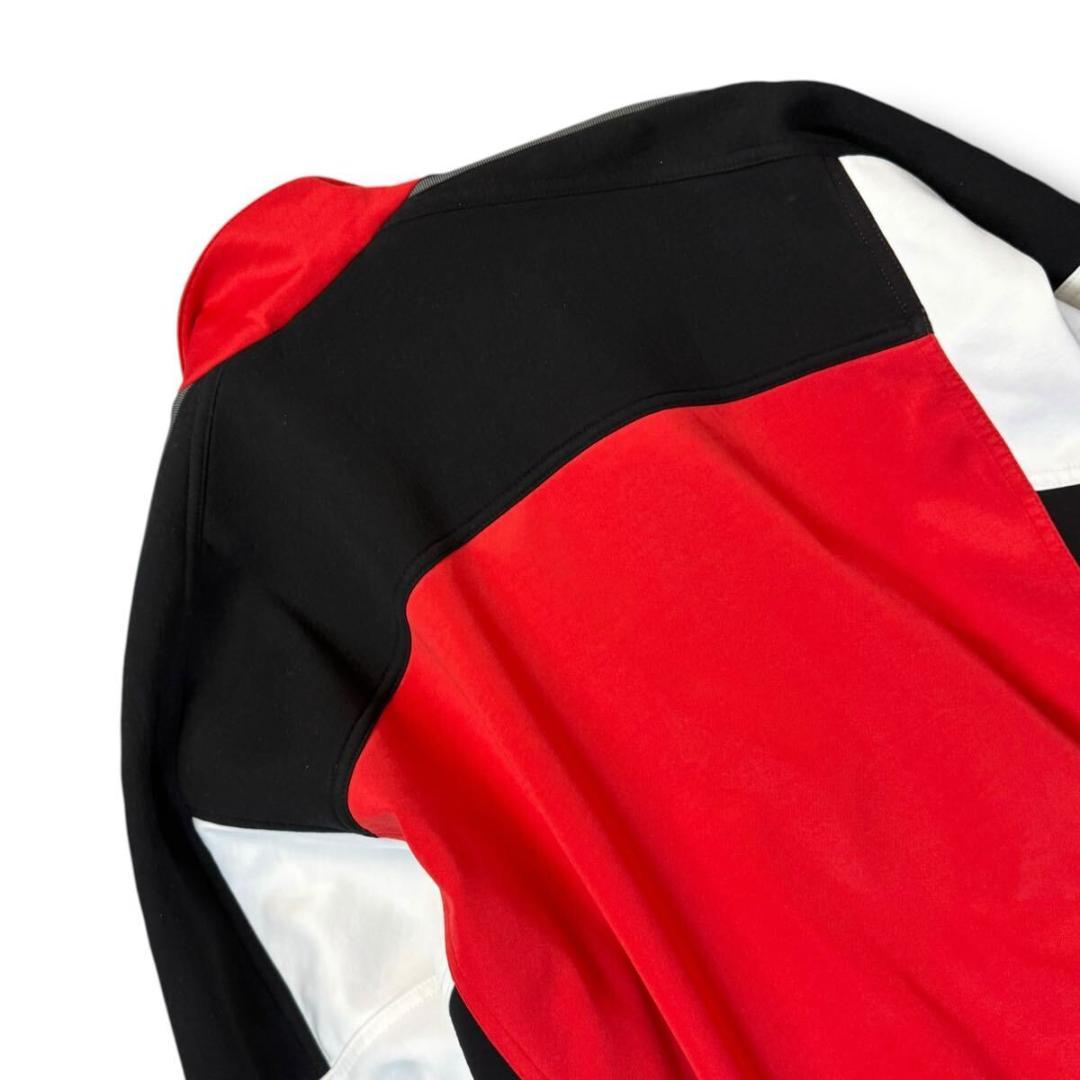 【美品】BURBERRY コットン ジャケット ティッシ期 レッド Lサイズ