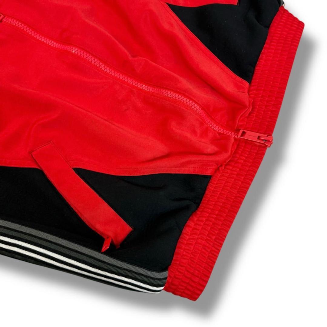 【美品】BURBERRY コットン ジャケット ティッシ期 レッド Lサイズ