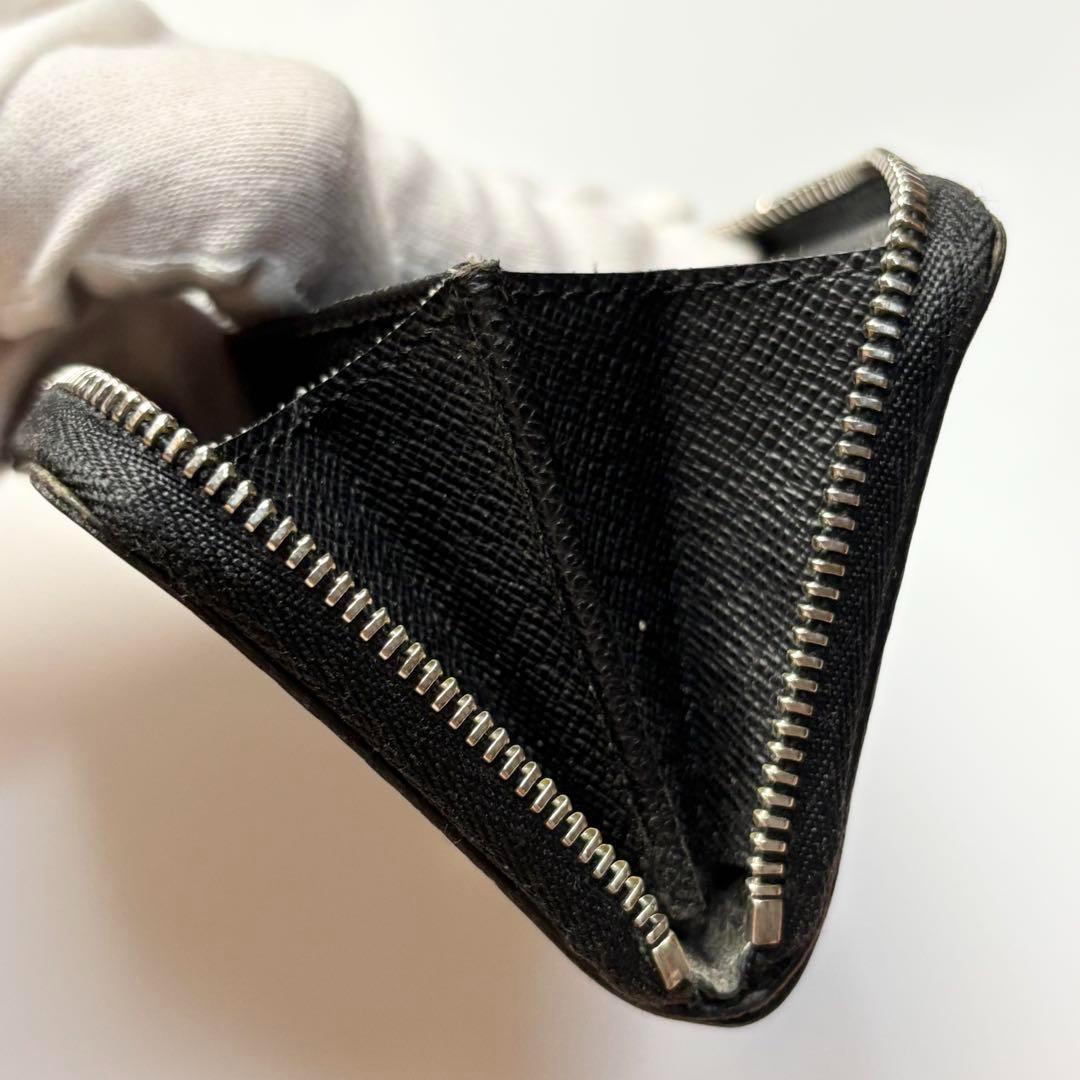 【美品】ルイヴィトン ダミエグラフィット ジッピーパース ケース
