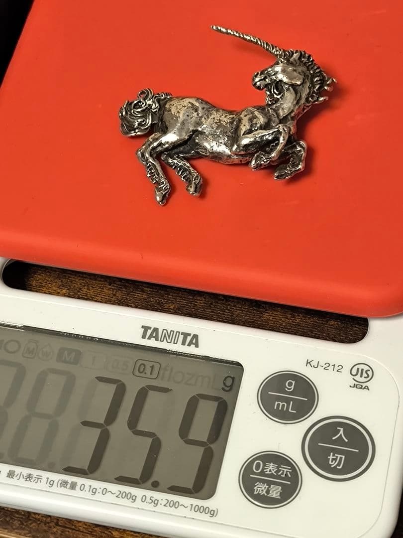 メトロポリタン美術館 MMA スターリング　シルバー　ユニコーン ブローチ