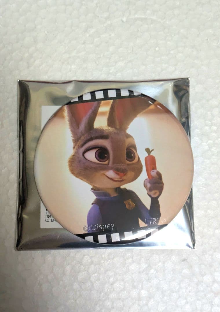 ズートピア　ニック　ジュディ　缶バッジ　セット　非売品　ガチャ　コラボカフェ