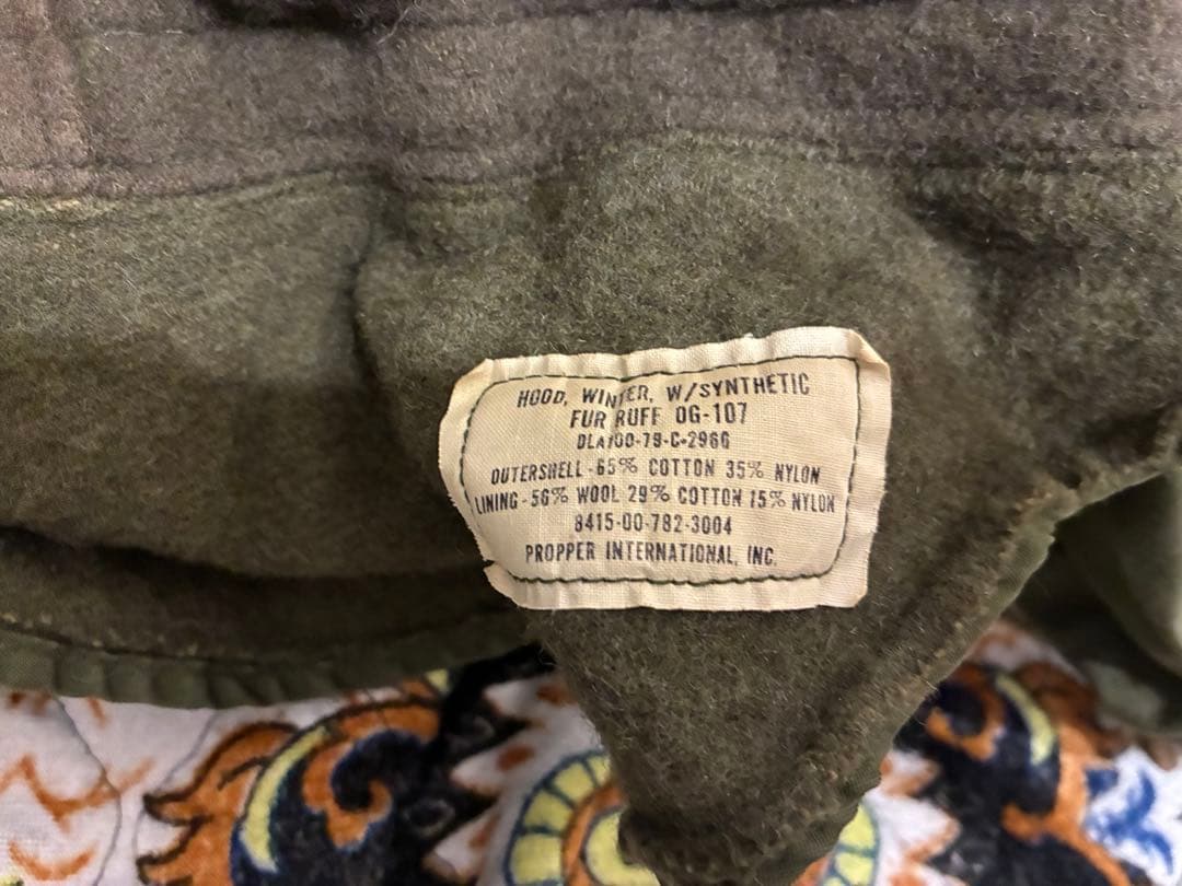 M65 フィッシュテールパーカー XS