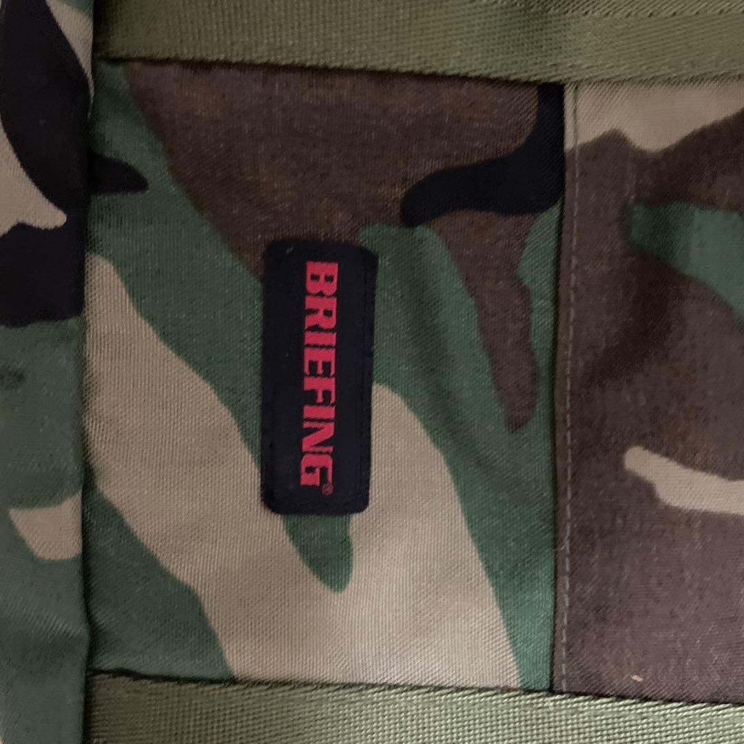 BRIEFING 迷彩 トートバッグ