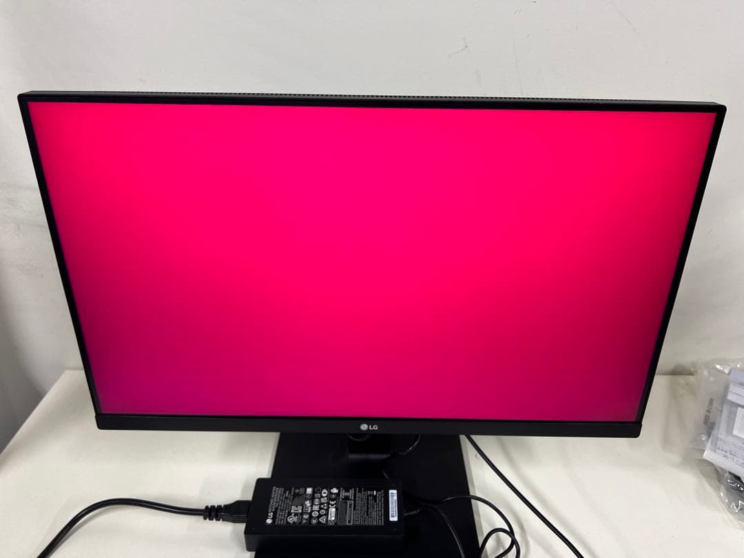 LG フレームレス モニター ディスプレイ 24QP750-B