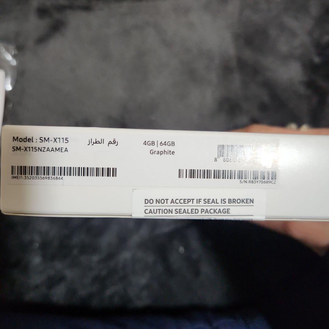 Androidタブレット本体 GALAXY Tab A9 (SM-X115)