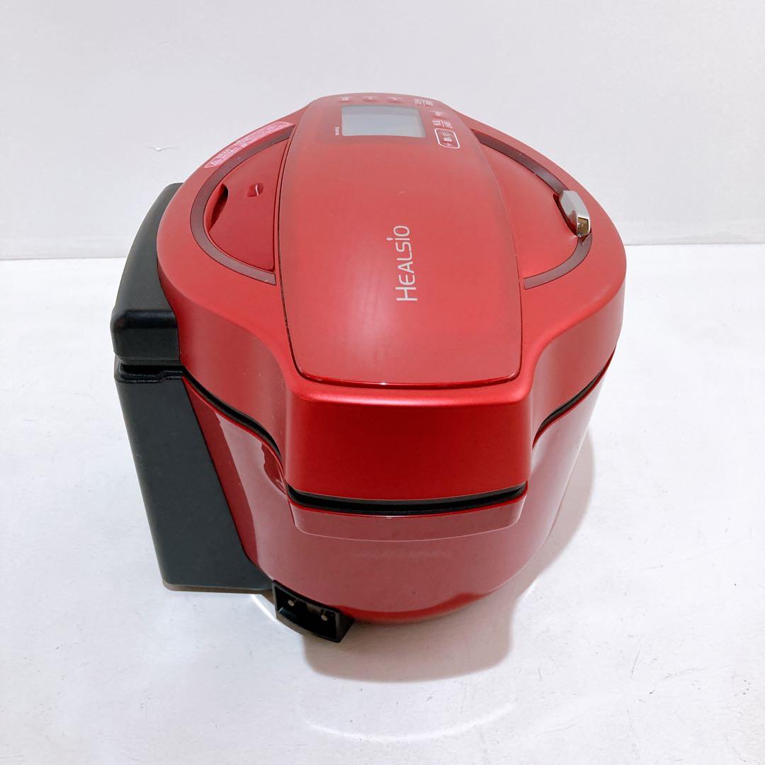 SHARP シャープ HEALSIO KN-HW16E-R 水なし自動調理鍋