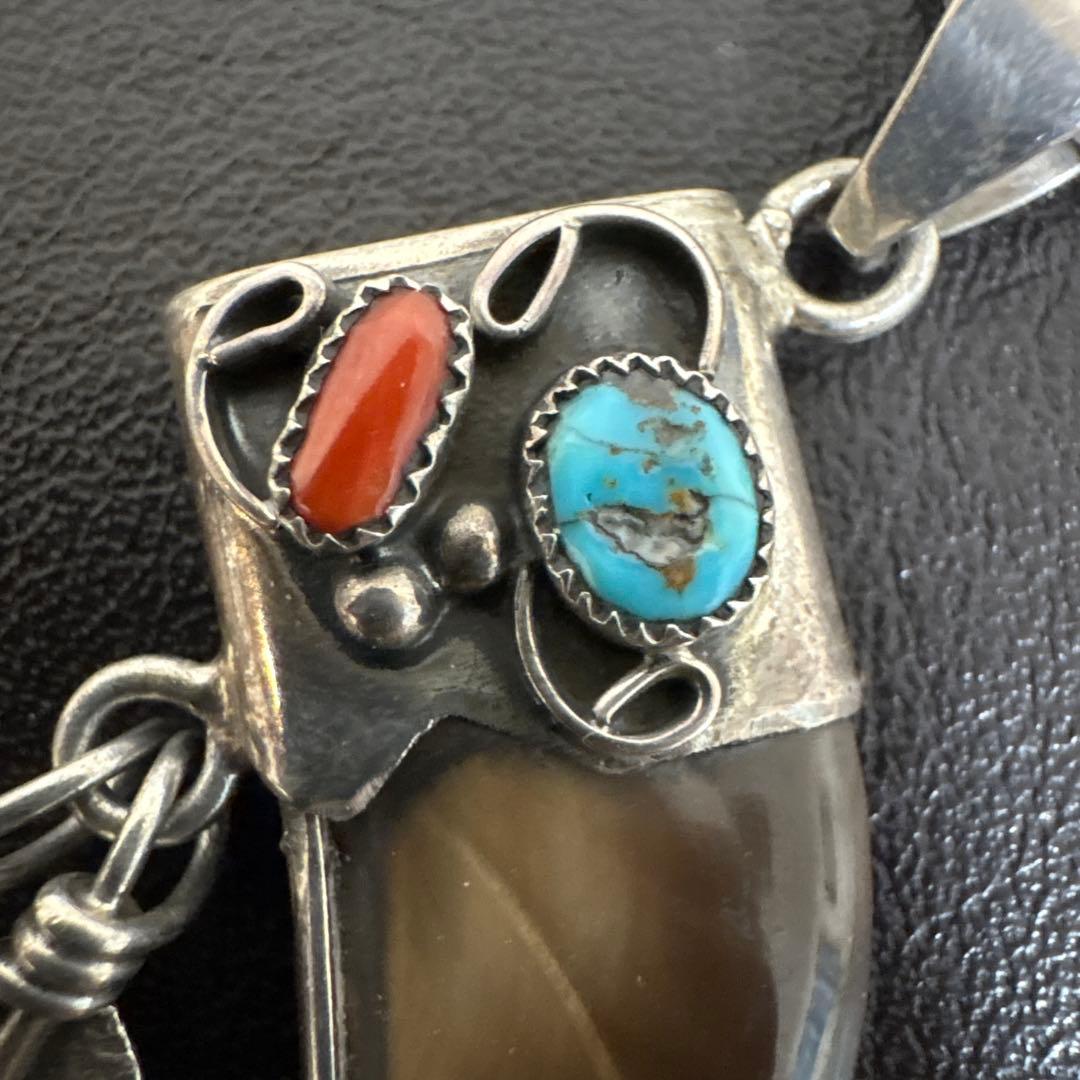 インディアン トライバルスタイル 925 シルバーネックレス